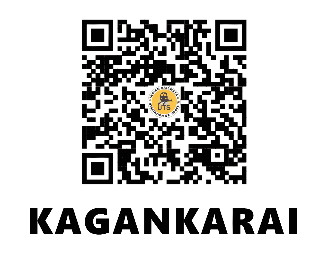 UTS QR Code for KAGANKARAI - KEY (SR - TAMIL NADU)